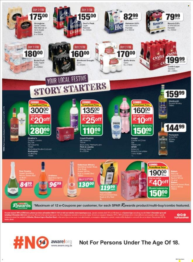 TOPS at SPAR specials - 13/12/2022 - 25/12/2022. Page 4