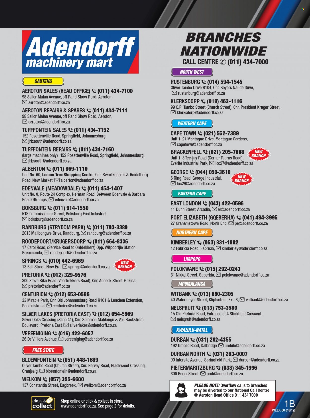 Adendorff Machinery Mart specials - 16/12/2022 - 31/12/2022. Page 3