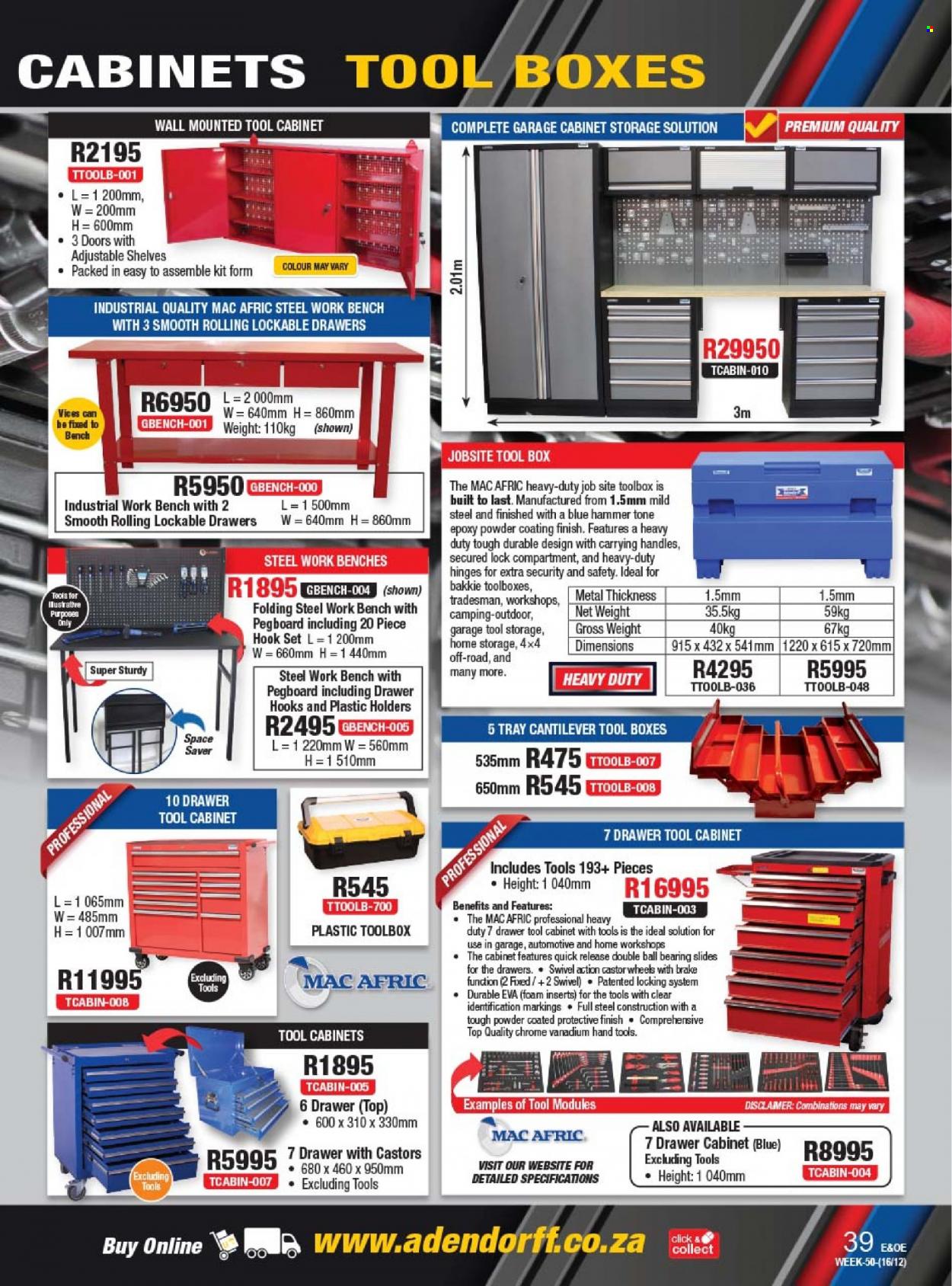Adendorff Machinery Mart specials - 16/12/2022 - 31/12/2022. Page 41
