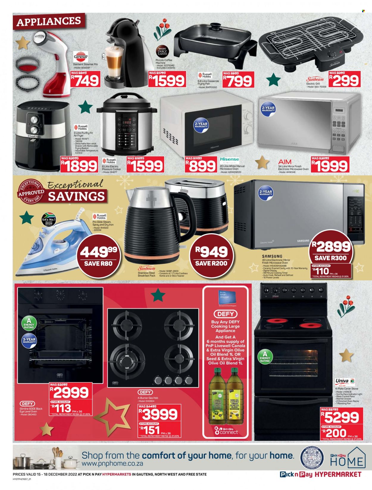 Pick n Pay Hypermarket specials - 15/12/2022 - 18/12/2022. Page 19