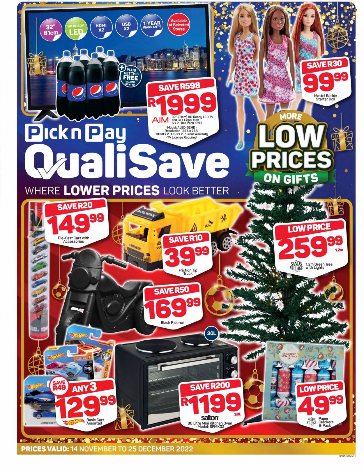 Pick n Pay QualiSave specials - 14/11/2022 - 25/12/2022. Page 1