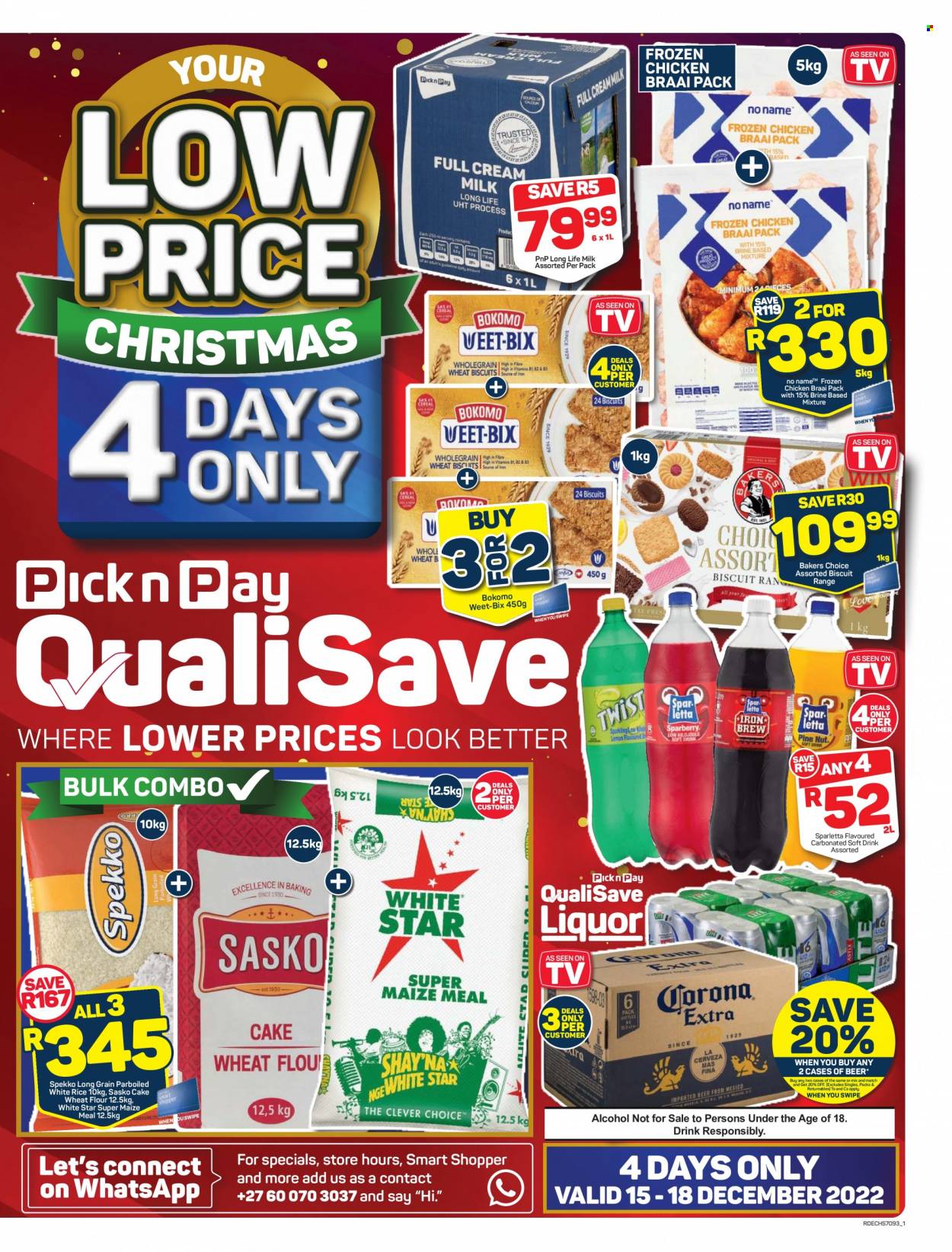Pick n Pay QualiSave specials - 15/12/2022 - 18/12/2022. Page 1