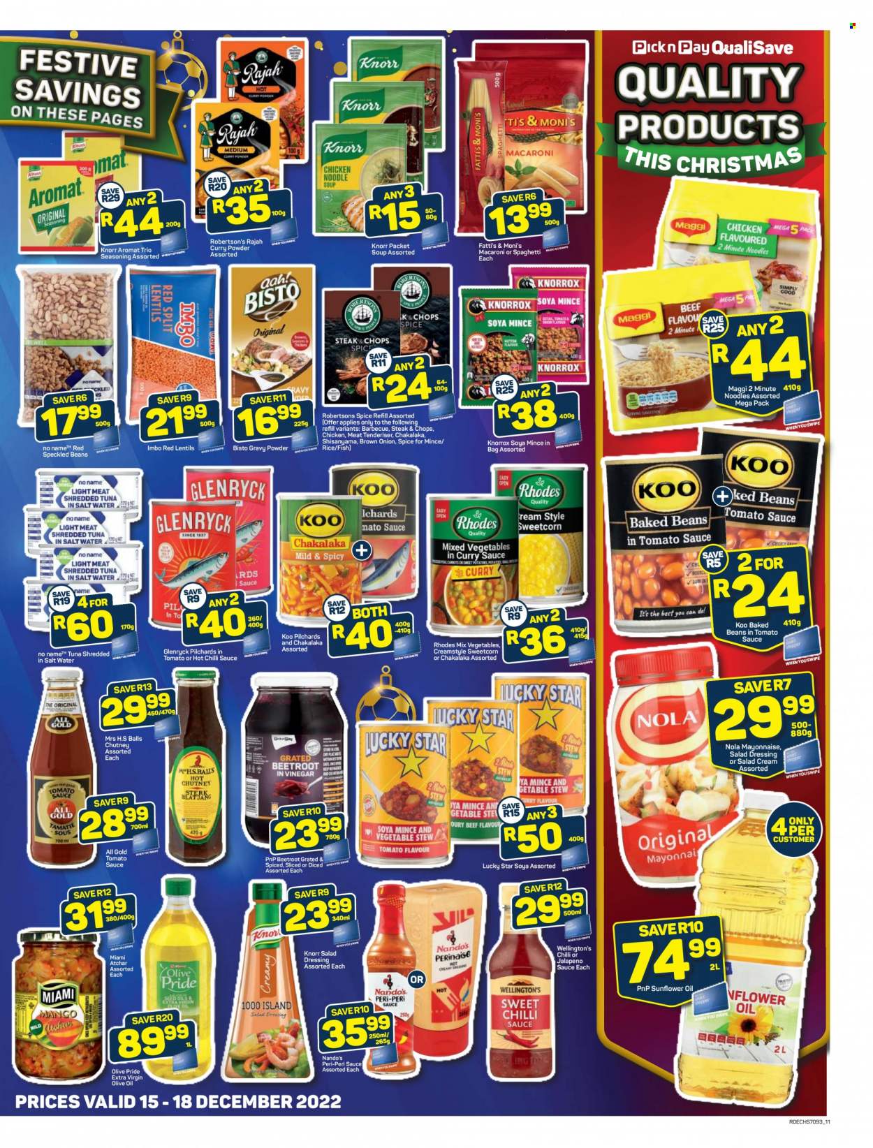 Pick n Pay QualiSave specials - 15/12/2022 - 18/12/2022. Page 11