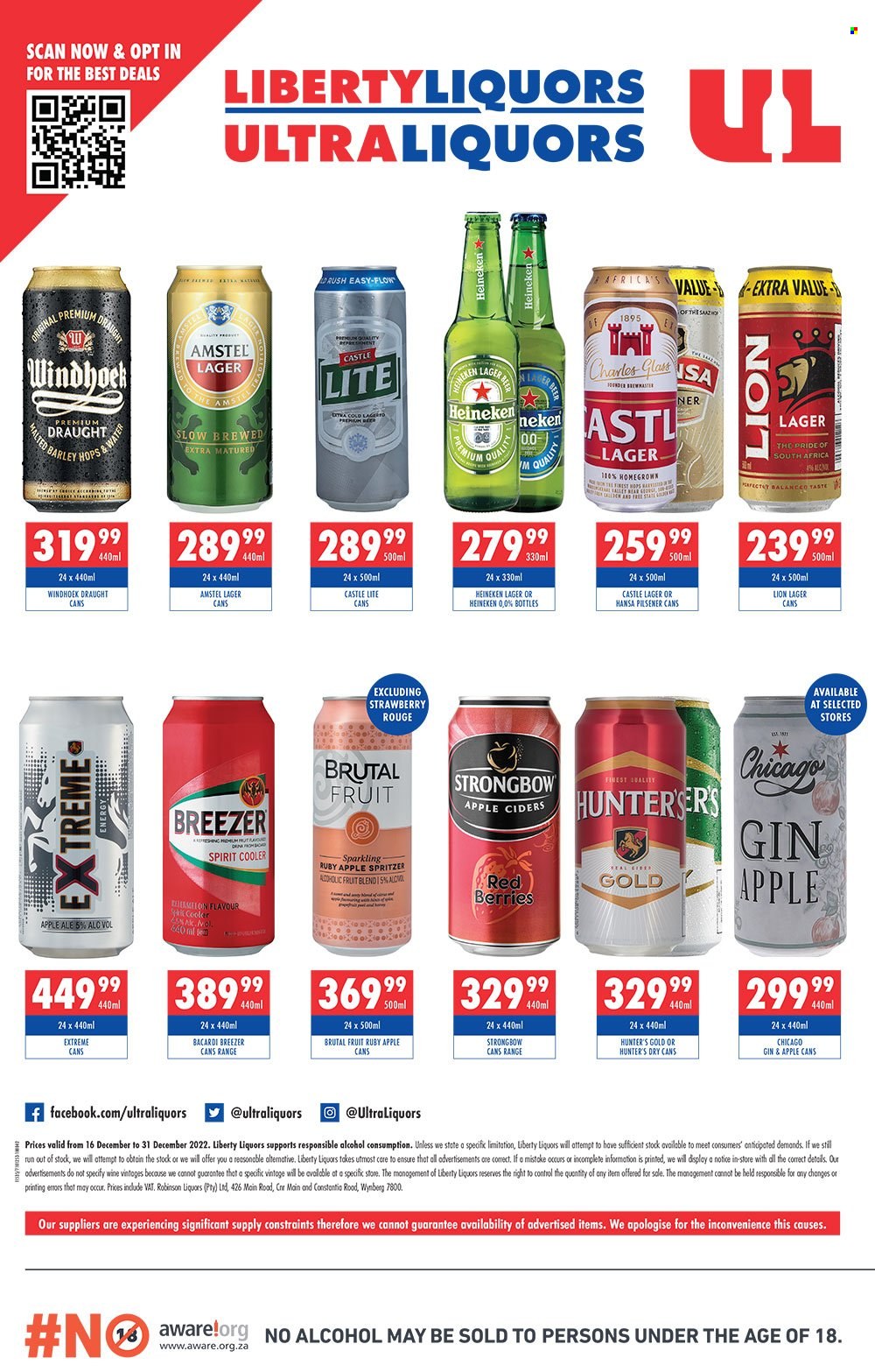 Liberty Liquors specials - 16/12/2022 - 31/12/2022. Page 4