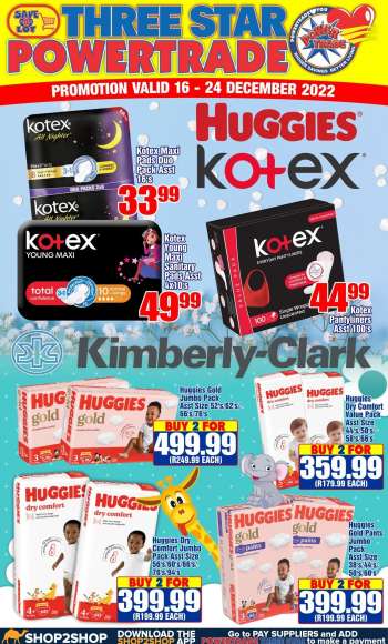 Three Star Cash and Carry catalogue  - 16/12/2022 - 24/12/2022.