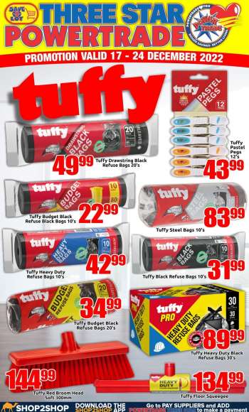 Three Star Cash and Carry catalogue  - 17/12/2022 - 24/12/2022.