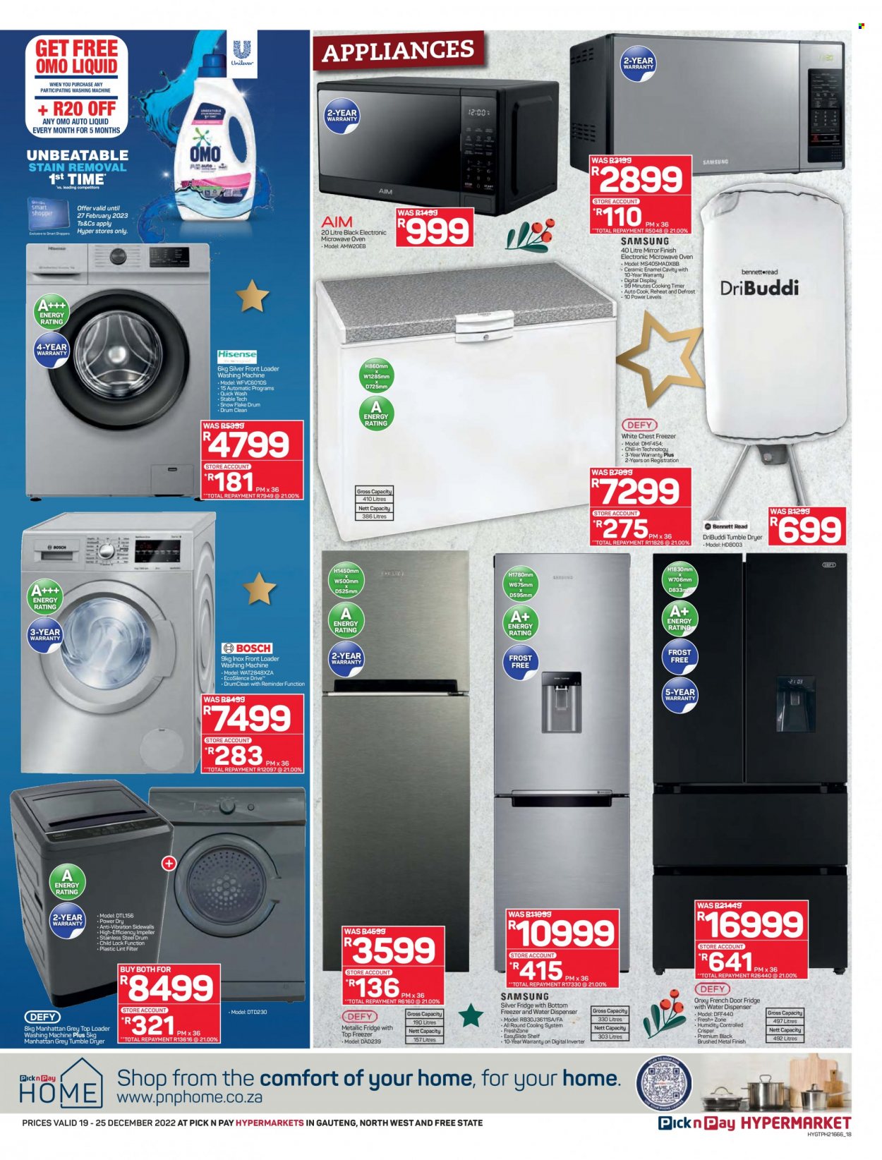 Pick n Pay Hypermarket specials - 19/12/2022 - 25/12/2022. Page 18