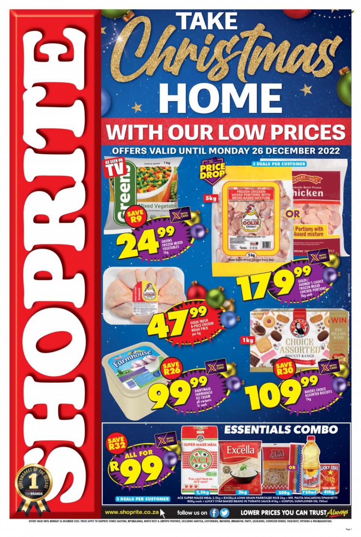 Shoprite specials - 19/12/2022 - 26/12/2022. Page 1