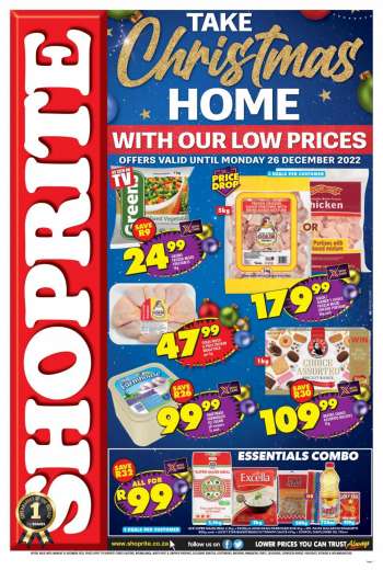 Shoprite catalogue  - 19/12/2022 - 26/12/2022.