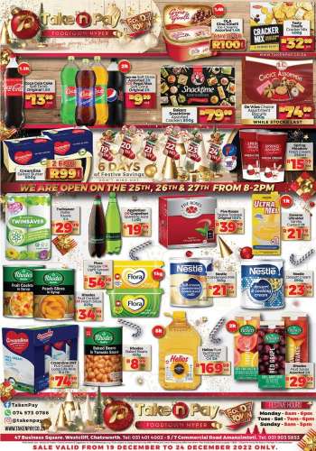 Take n Pay catalogue  - 19/12/2022 - 25/12/2022.