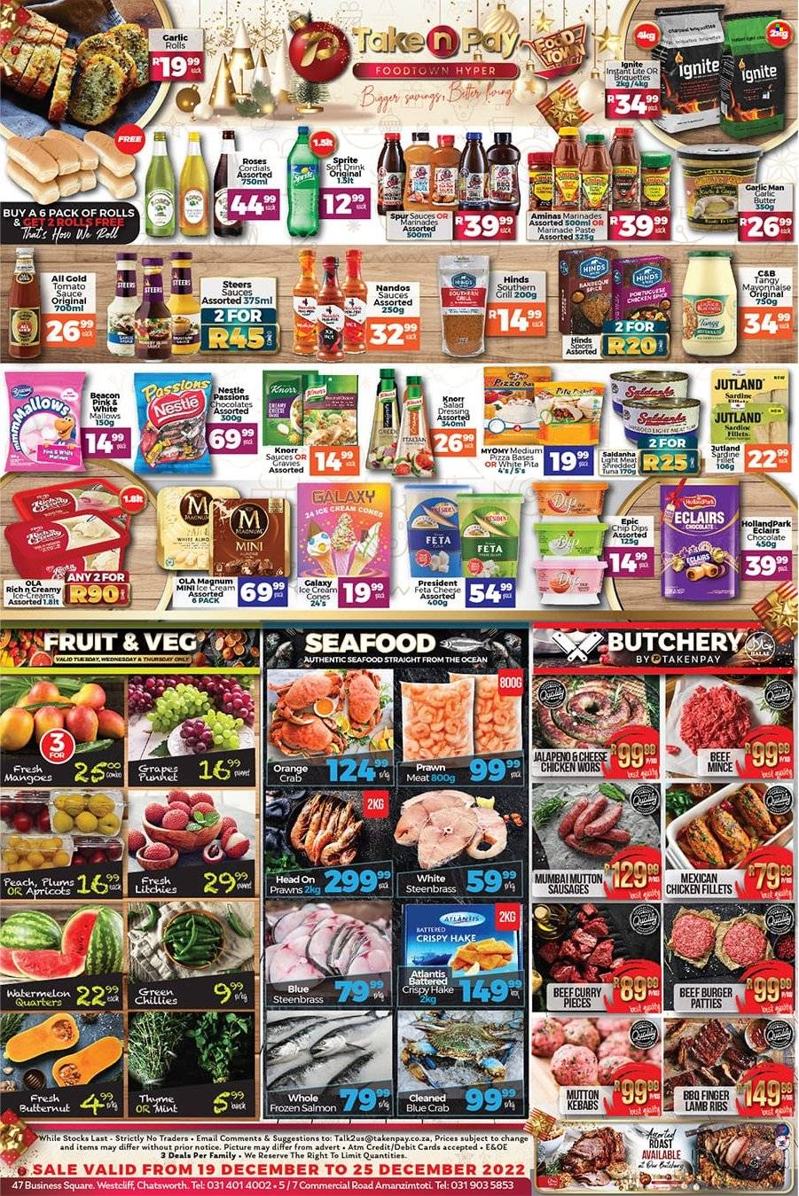 Take n Pay specials - 19/12/2022 - 25/12/2022. Page 4