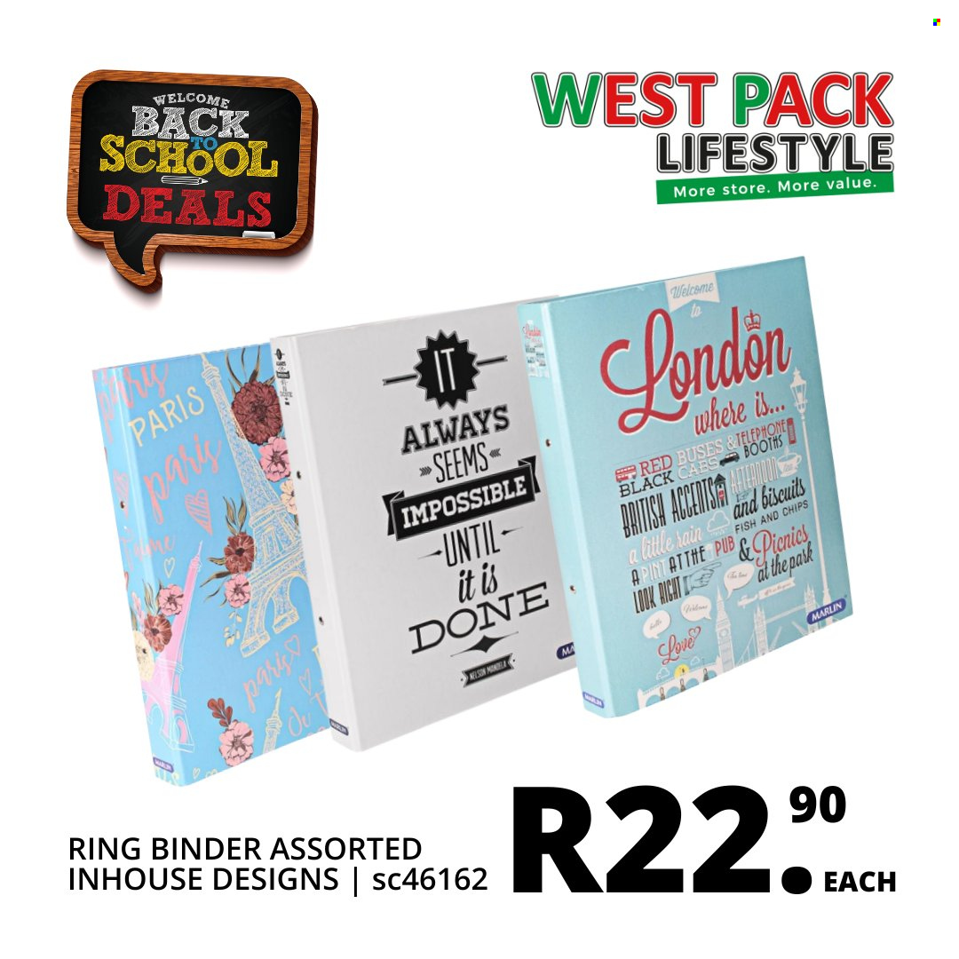 West Pack Lifestyle specials. Page 2