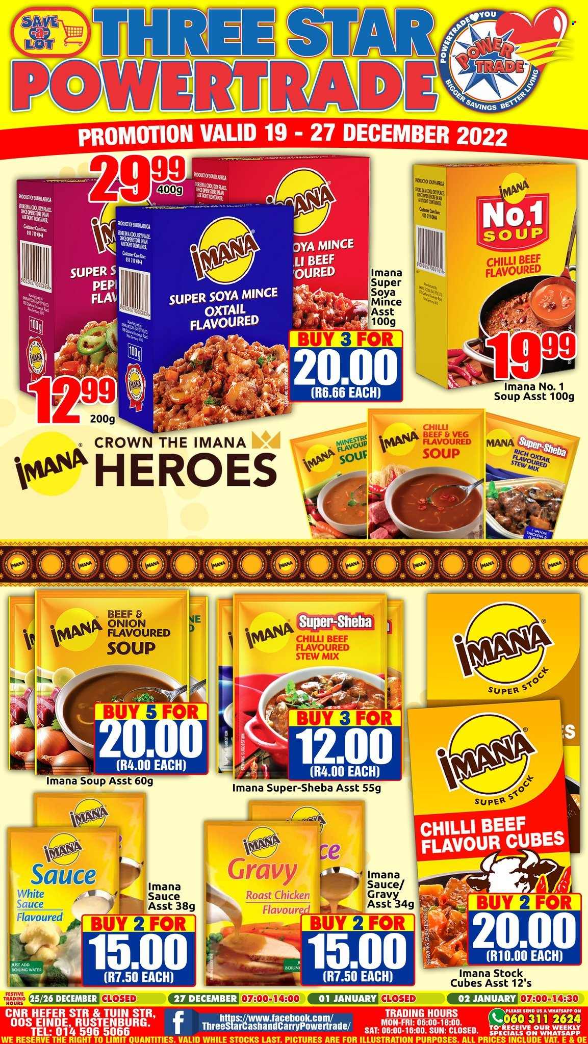 Three Star Cash and Carry specials - 19/12/2022 - 27/12/2022. Page 1