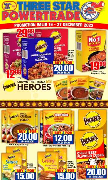 Three Star Cash and Carry catalogue  - 19/12/2022 - 27/12/2022.