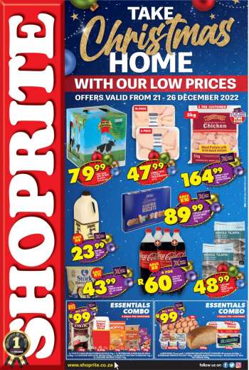 Shoprite catalogue  - 21/12/2022 - 26/12/2022.