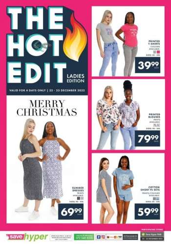 Save hyper catalogue  - 22/12/2022 - 25/12/2022.