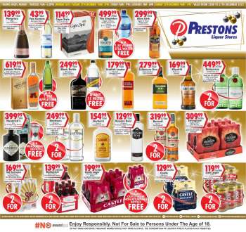 Prestons Liquor Stores catalogue  - 22/12/2022 - 27/12/2022.