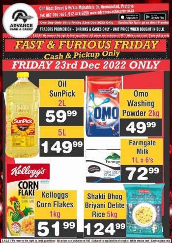 Advance Cash & Carry catalogue  - 23/12/2022 - 23/12/2022.
