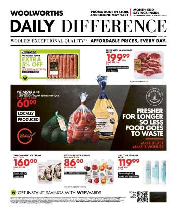 Woolworths catalogue  - 26/12/2022 - 08/01/2023.