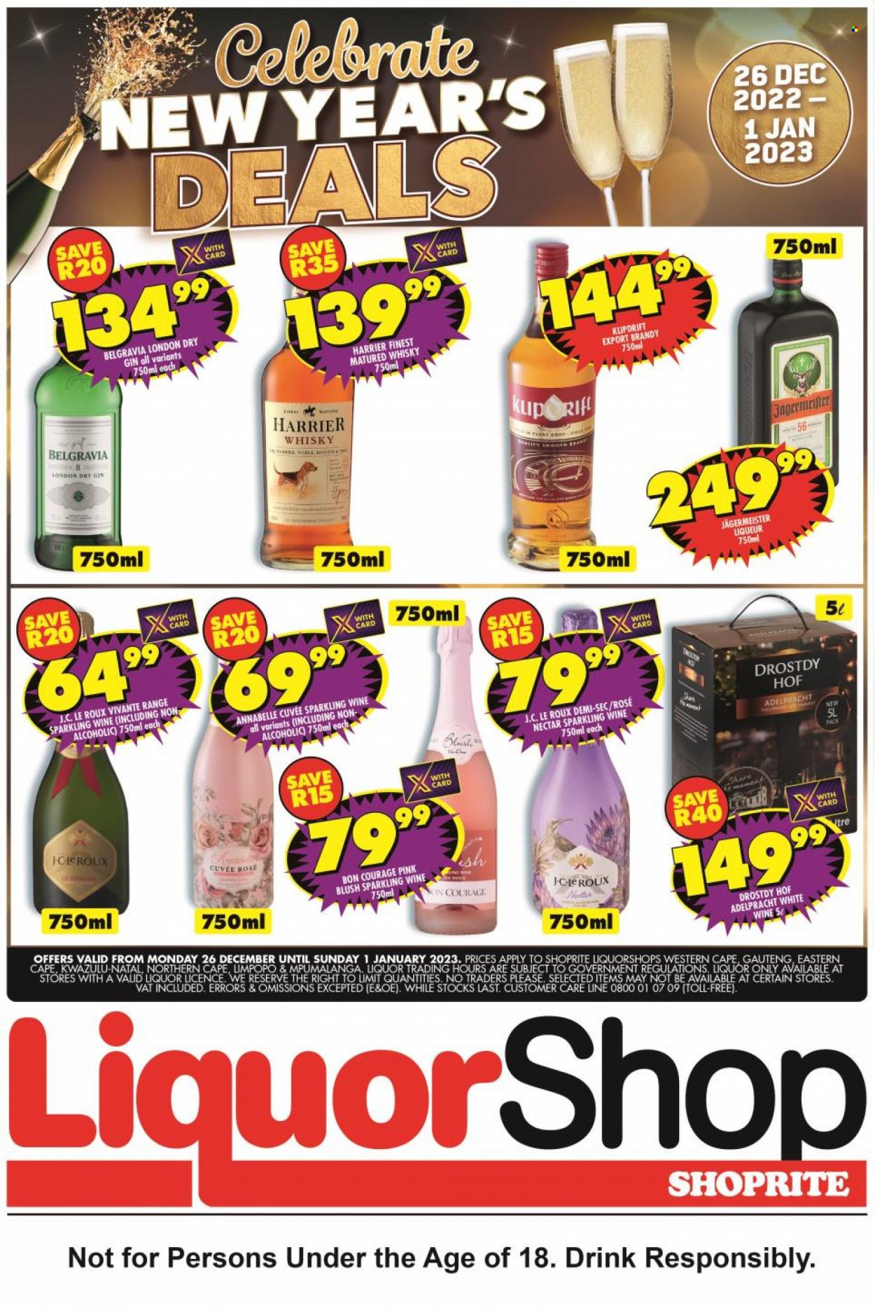 Shoprite specials - 26/12/2022 - 01/01/2023. Page 1