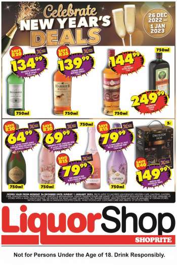 Shoprite catalogue  - 26/12/2022 - 01/01/2023.