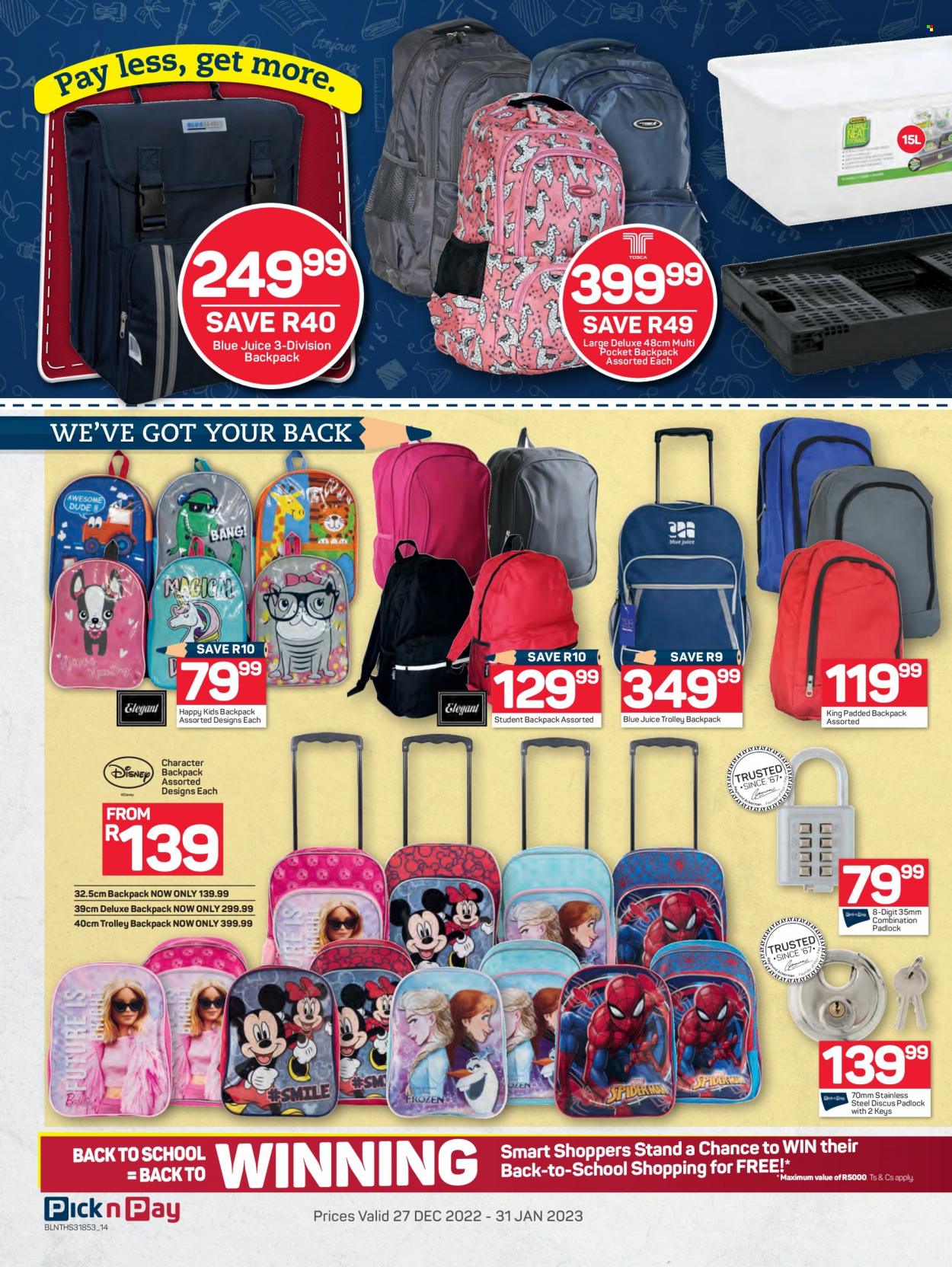 Pick n Pay specials - 27/12/2022 - 31/01/2023. Page 14