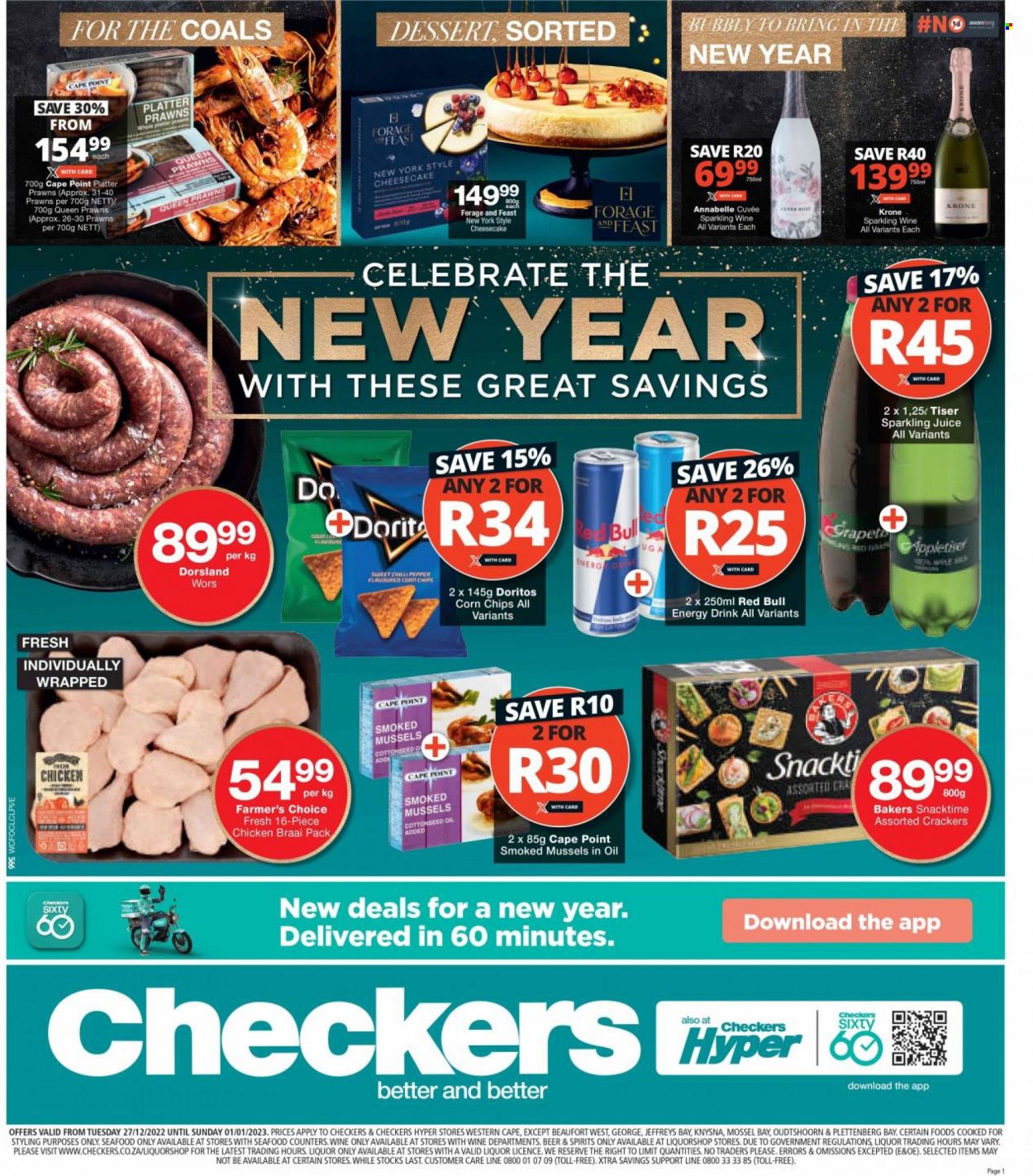 Checkers specials - 27/12/2022 - 01/01/2023. Page 1