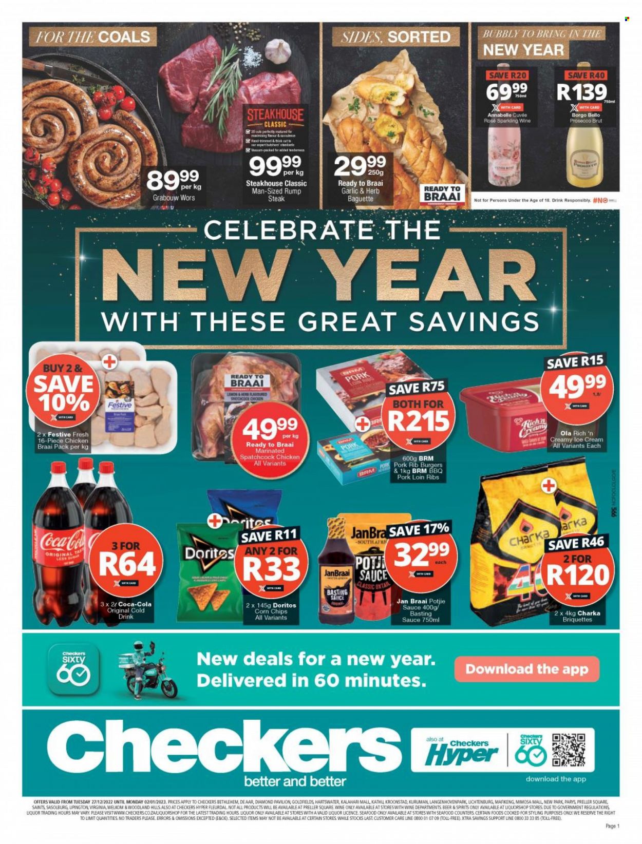 Checkers specials - 27/12/2022 - 02/01/2023. Page 1
