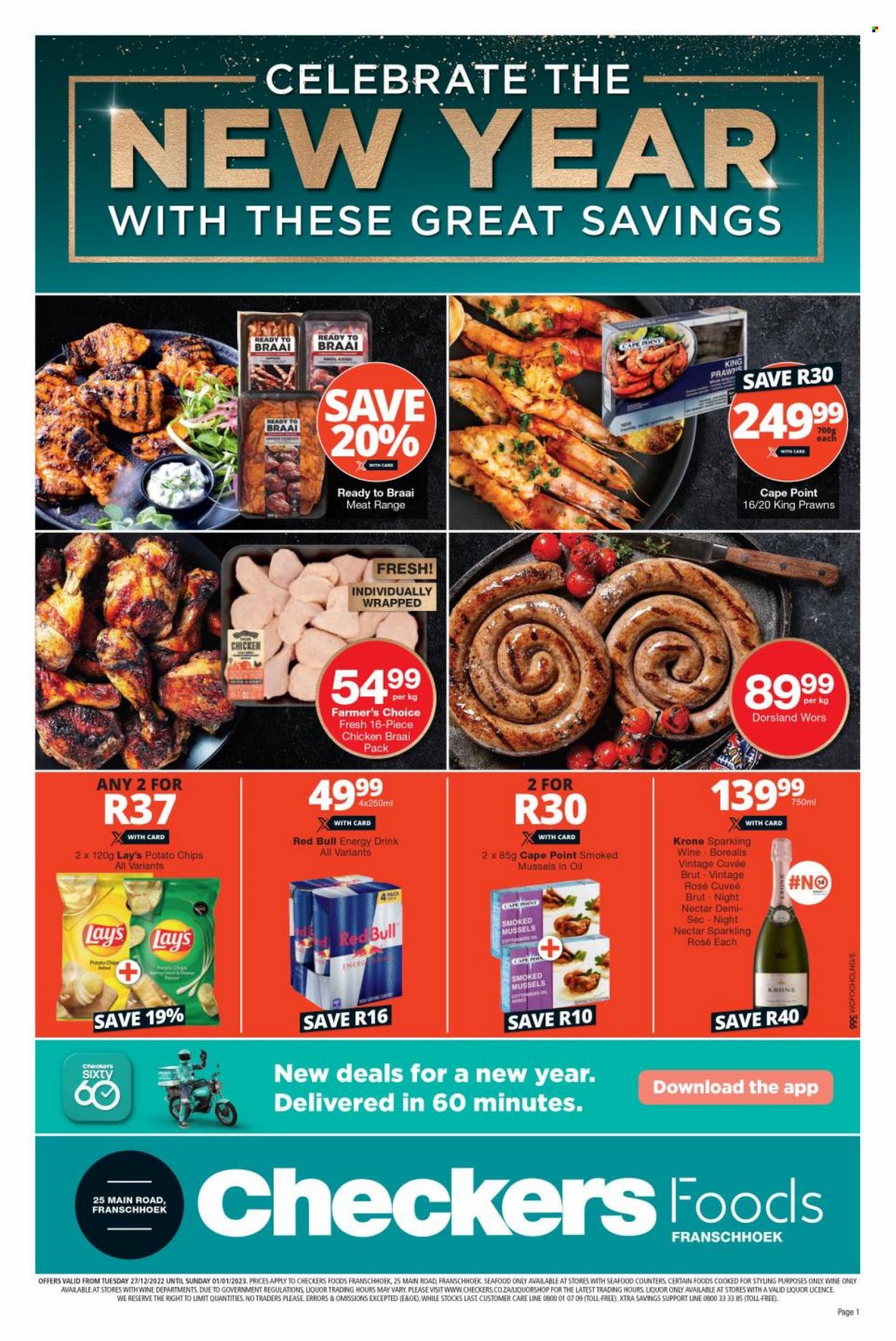 Checkers specials - 27/12/2022 - 01/01/2023. Page 1