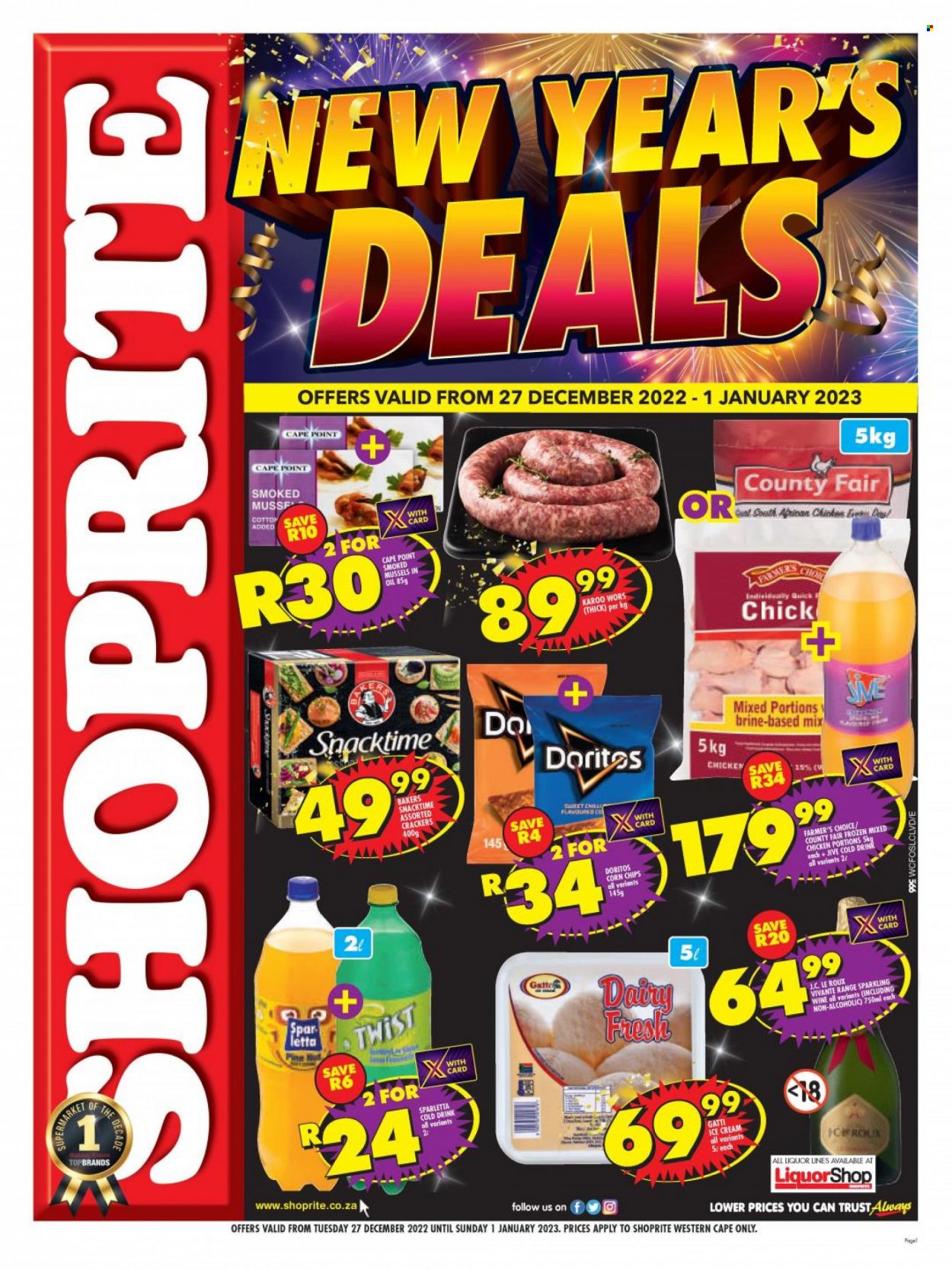 Shoprite specials - 27/12/2022 - 01/01/2023. Page 1