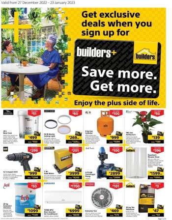 Builders catalogue  - 27/12/2022 - 23/01/2023.