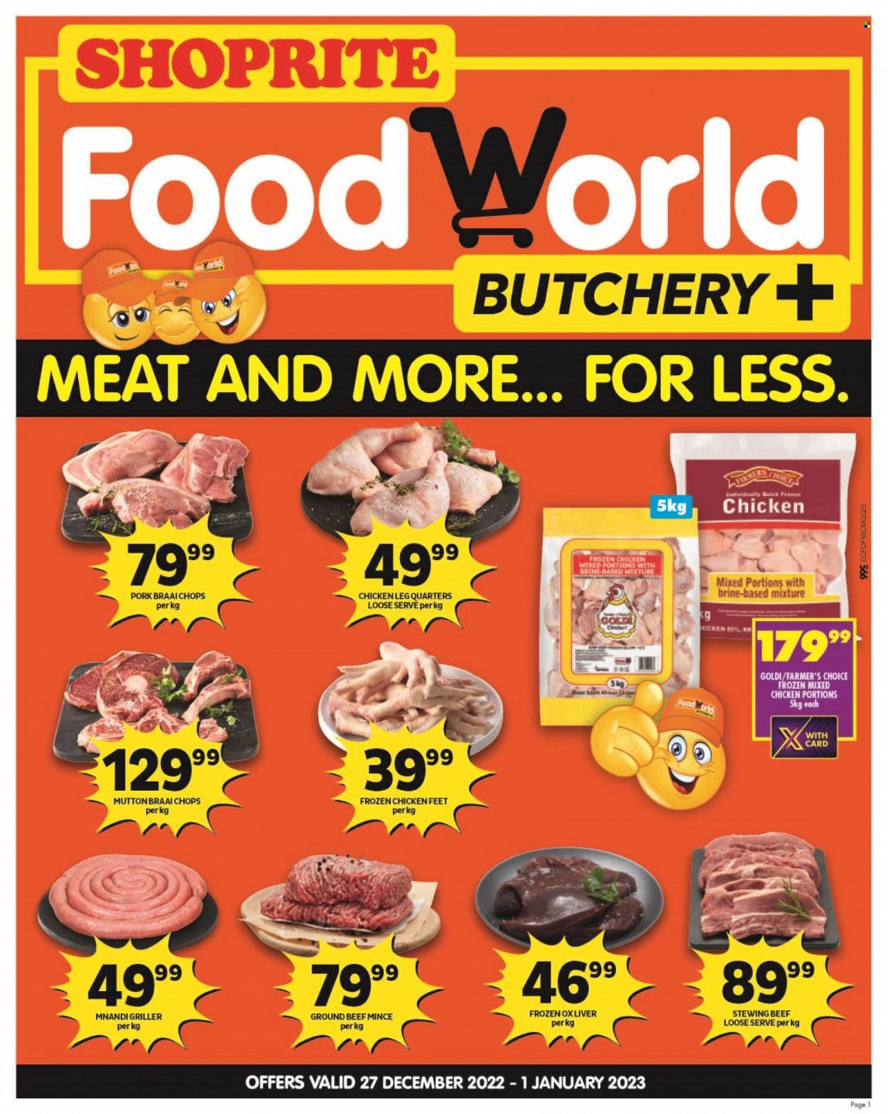 Shoprite specials - 27/12/2022 - 01/01/2023. Page 1