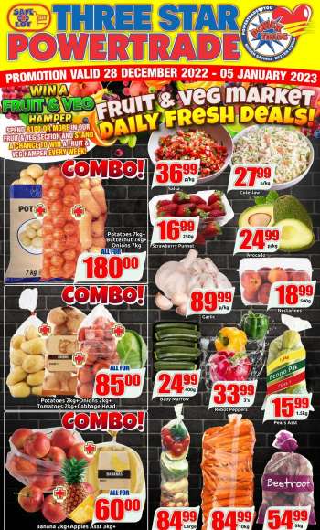 Three Star Cash and Carry catalogue  - 28/12/2022 - 05/01/2023.