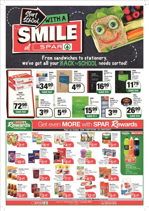 SPAR specials - 27/12/2022 - 08/01/2023. Page 7