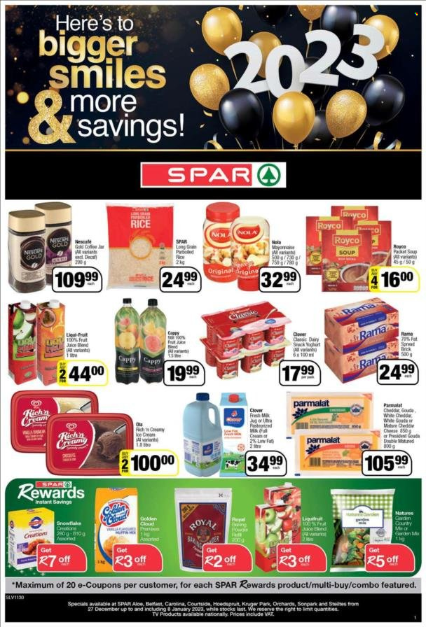 SPAR specials - 27/12/2022 - 08/01/2023. Page 1
