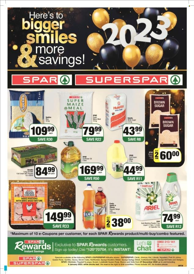 SPAR specials - 27/12/2022 - 08/01/2023. Page 1