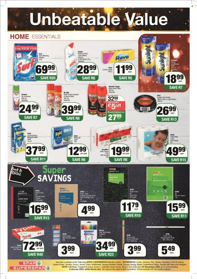 SPAR specials - 27/12/2022 - 08/01/2023. Page 6