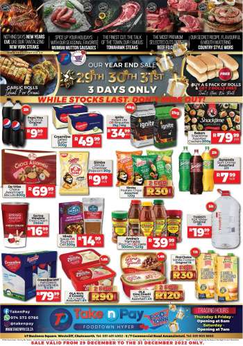Take n Pay catalogue  - 29/12/2022 - 31/12/2022.
