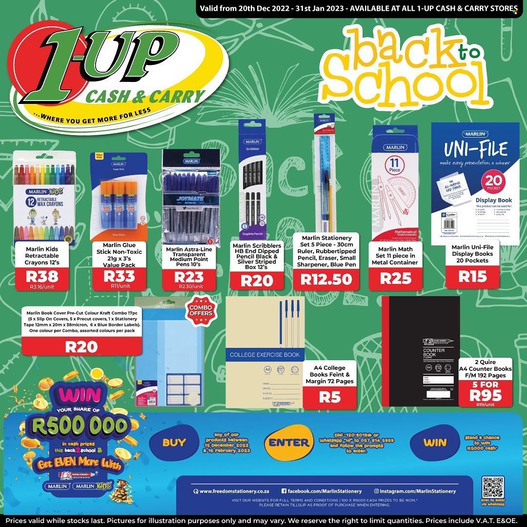 1UP Cash & Carry specials - 20/12/2022 - 31/01/2023. Page 1