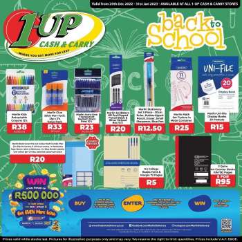 1UP Cash & Carry catalogue  - 20/12/2022 - 31/01/2023.