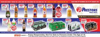 Prestons Liquor Stores catalogue  - 29/12/2022 - 02/01/2023.