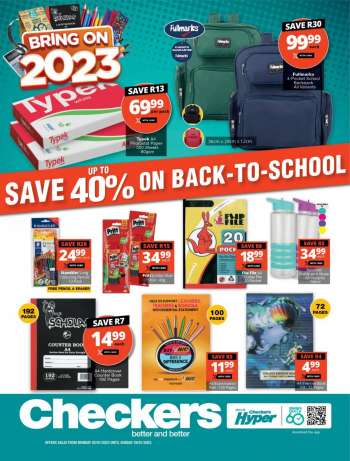 Checkers catalogue  - 02/01/2023 - 29/01/2023.
