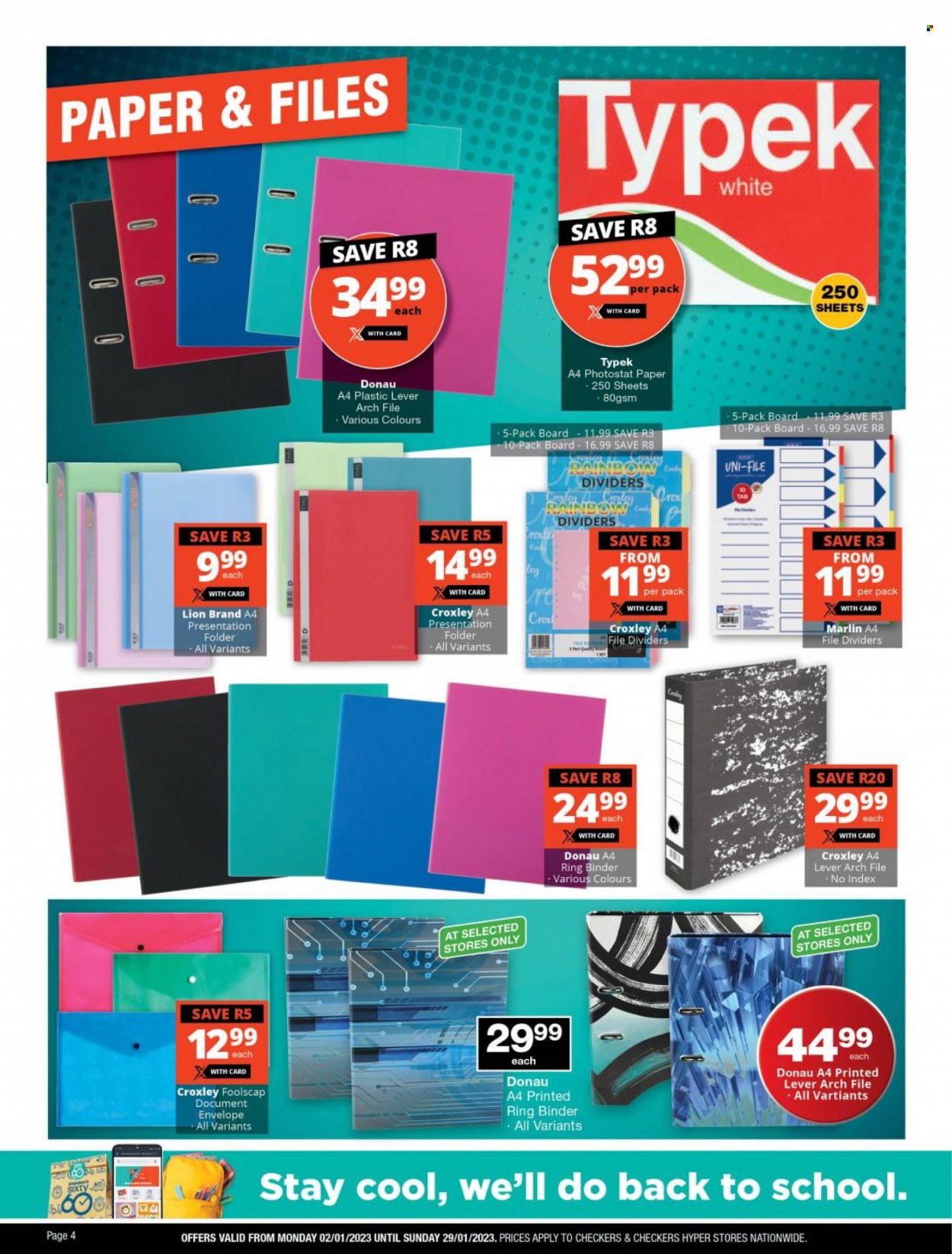 Checkers specials - 02/01/2023 - 29/01/2023. Page 4