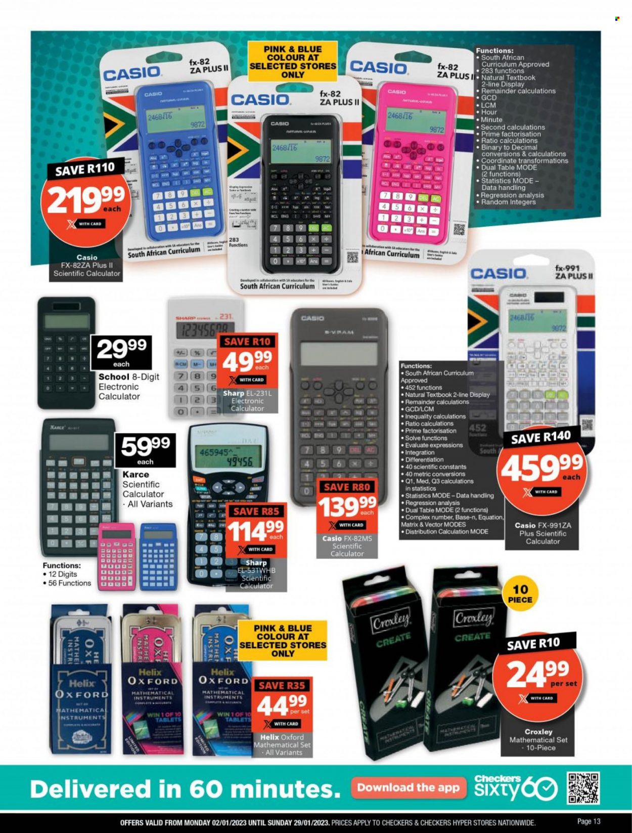 Checkers specials - 02/01/2023 - 29/01/2023. Page 13