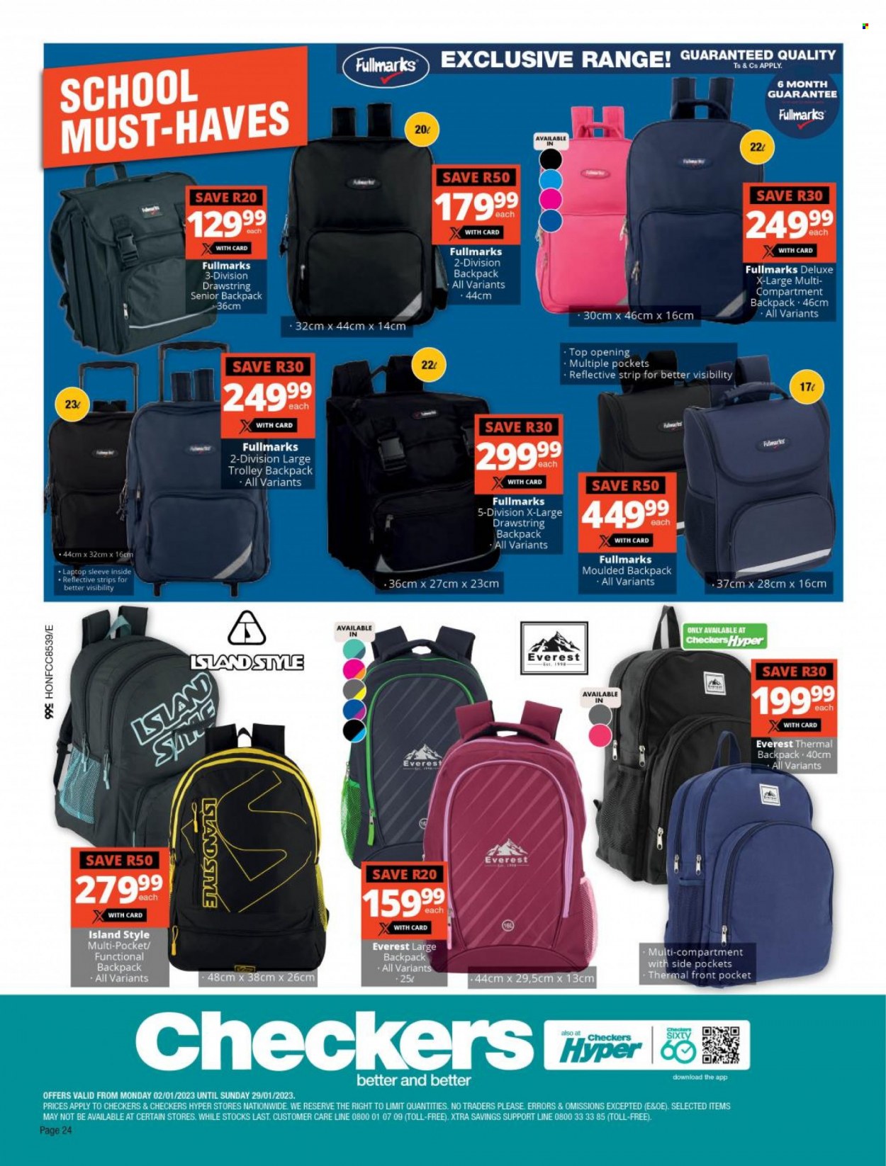 Checkers specials - 02/01/2023 - 29/01/2023. Page 24