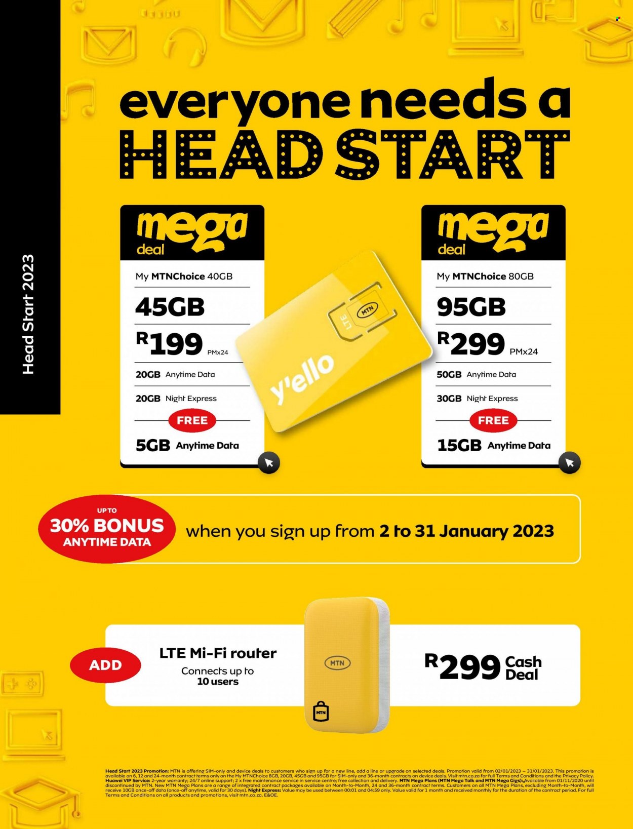 MTN specials - 01/01/2023 - 31/01/2023. Page 4