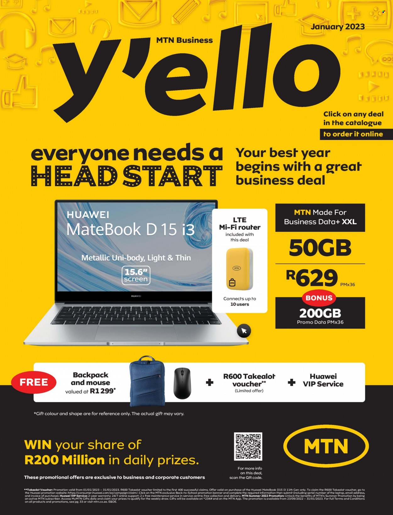 MTN specials - 01/01/2023 - 31/01/2023. Page 1