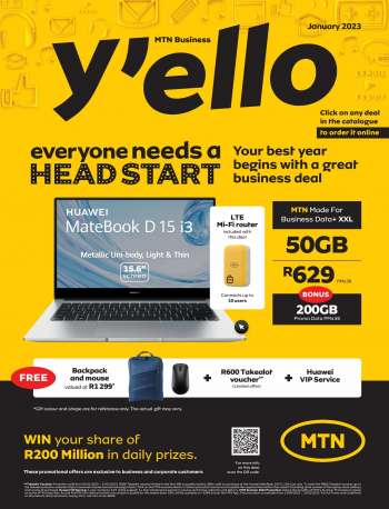 MTN catalogue  - 01/01/2023 - 31/01/2023.