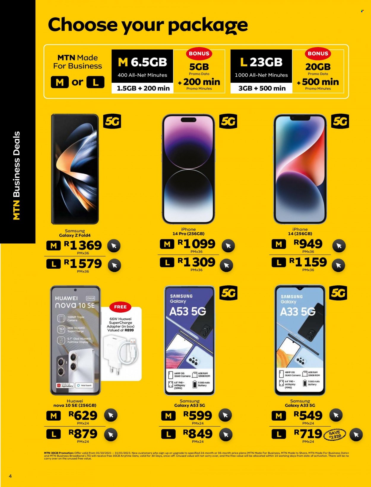 MTN specials - 01/01/2023 - 31/01/2023. Page 4