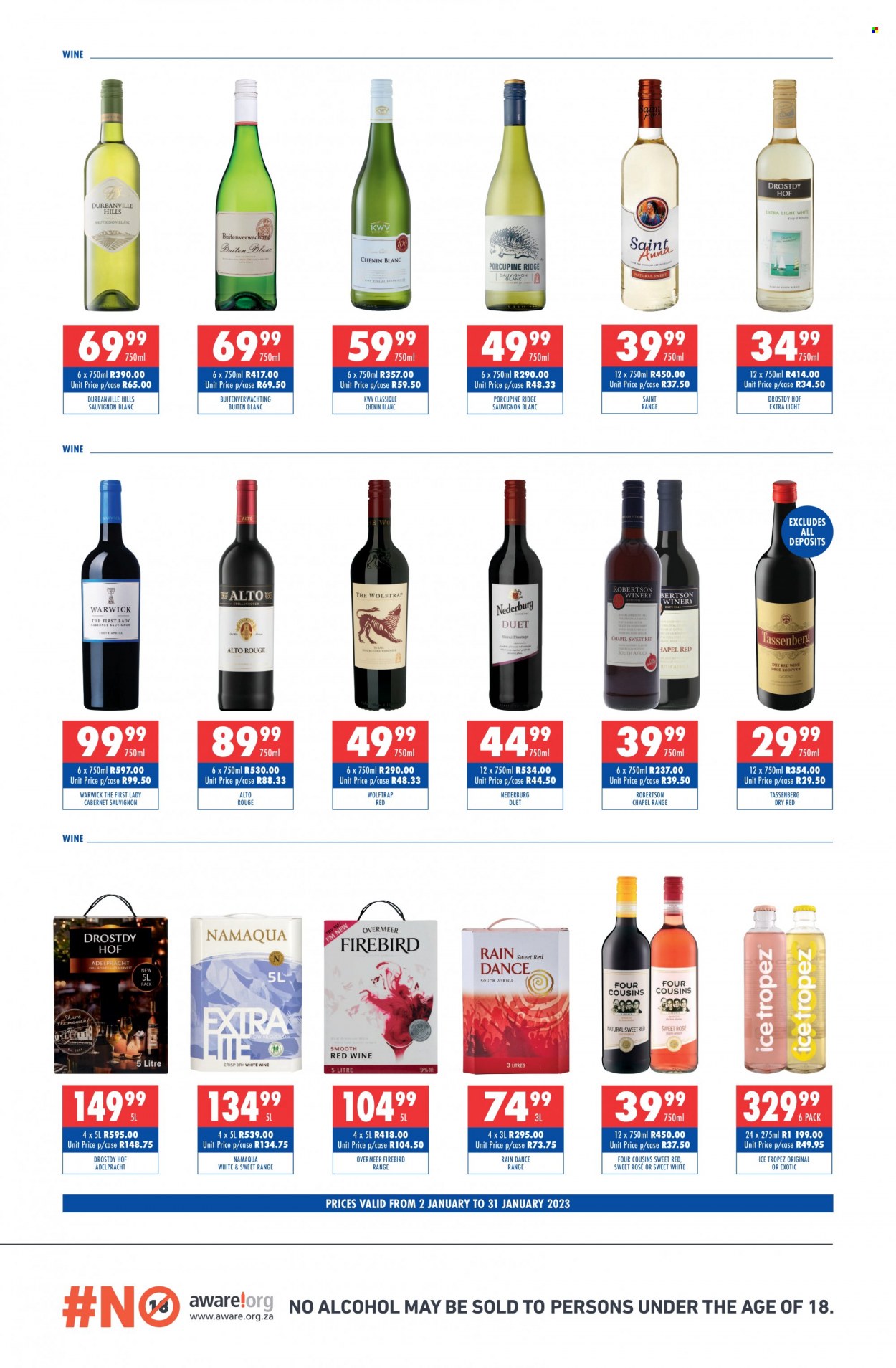 Ultra Liquors specials - 02/01/2023 - 31/01/2023. Page 3